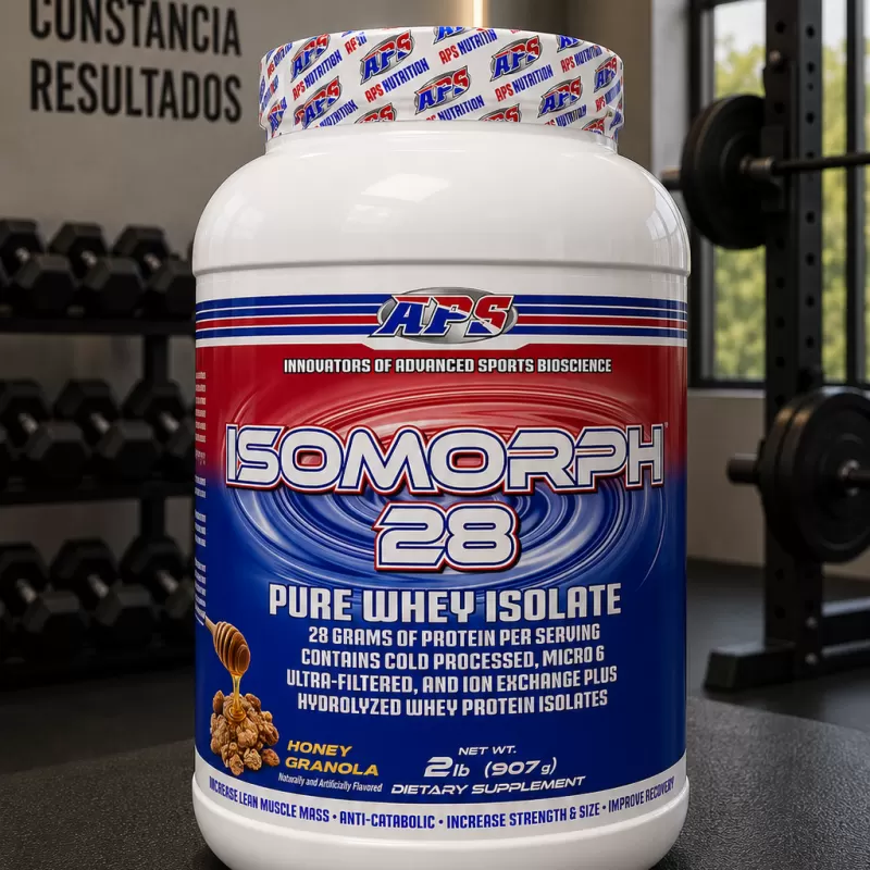 APS NUTRITION ISOMORPH 28 HONEY GRANOLA 2 LB
