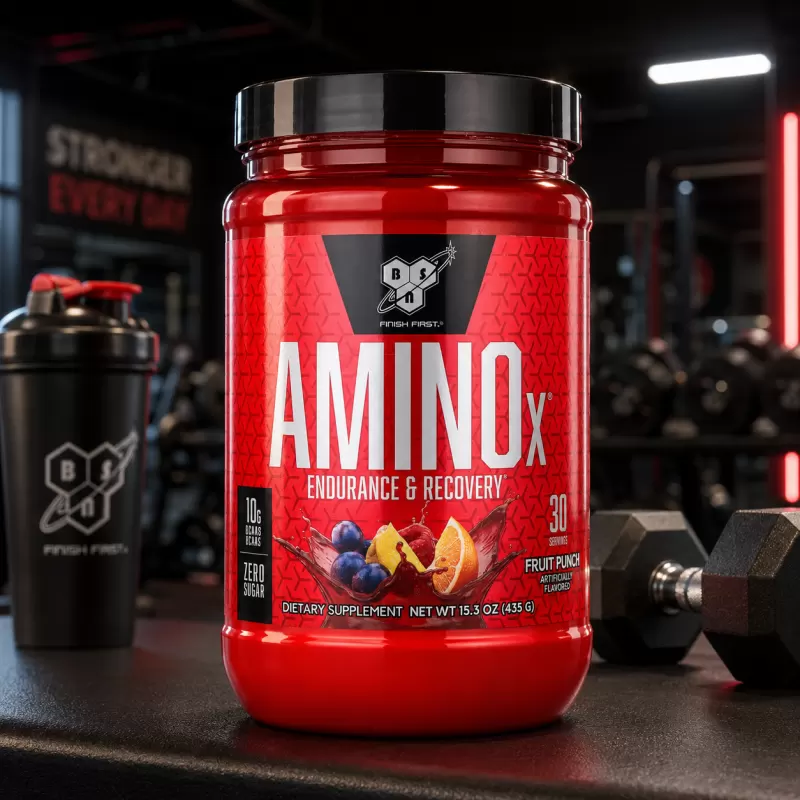BSN AMINO X FRUIT PUNCH 30 SERVIDAS
