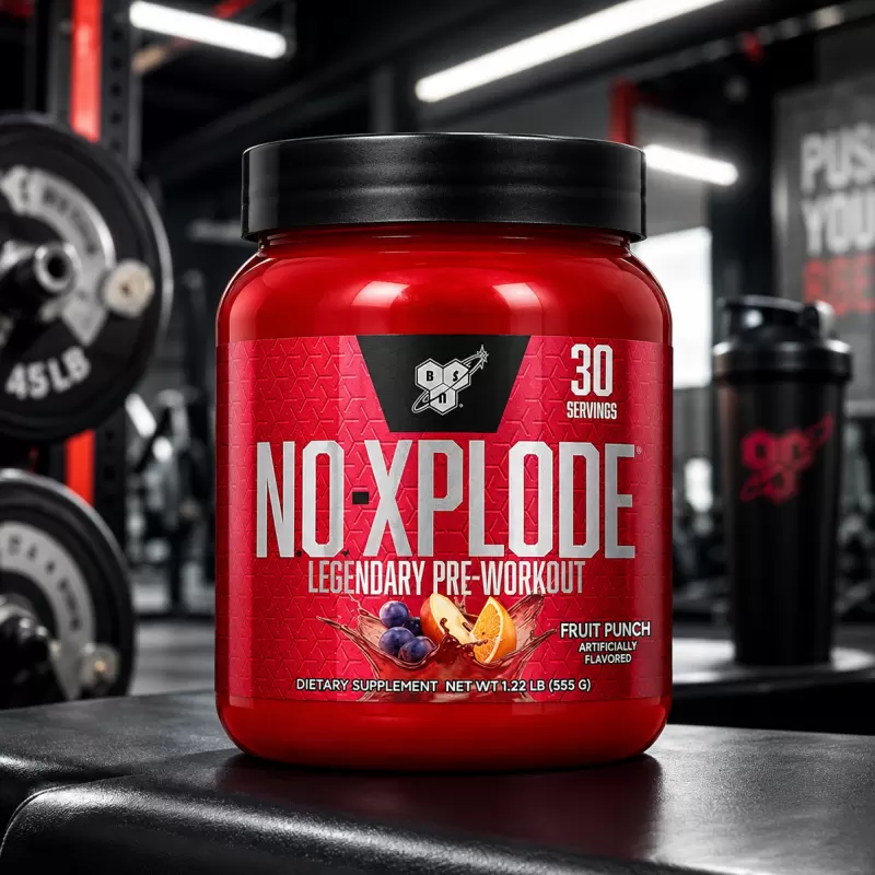 BSN NO-EXPLODE FRUIT PUNCH 30 SERVIDAS