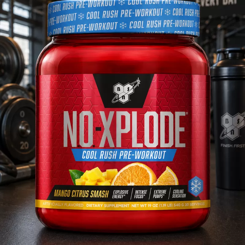 BSN NO-XPLODE COOL RUSH MANGO 30 SERVIDAS