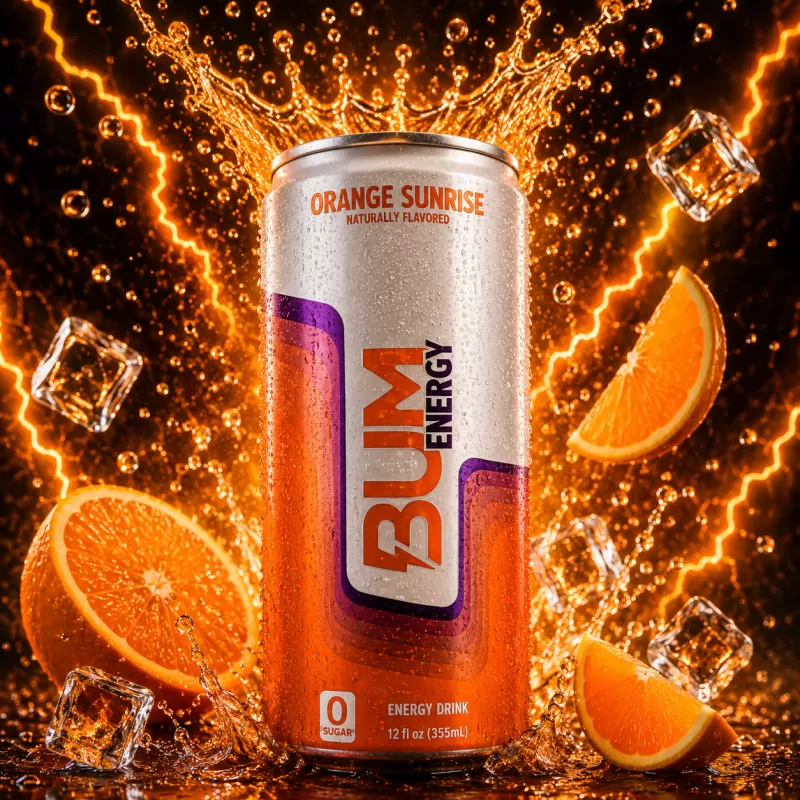BUM ENERGY ORANGE SUNRISE 355 ML