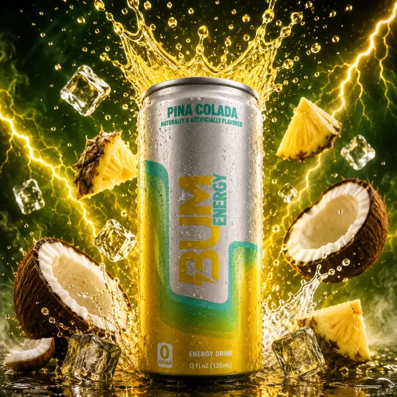BUM ENERGY PINA COLADA 355 ML