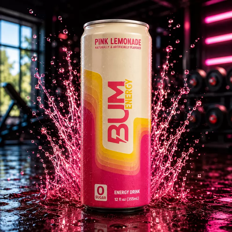 BUM ENERGY PINK LEMONADE 355 ML