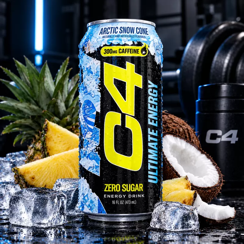 C4 ENERGY DRINK ARTIC SNOW CONE 473ML