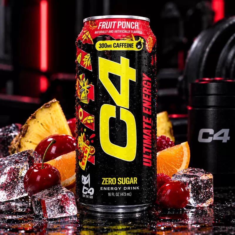 C4 ENERGY DRINK FRUIT PUNCH 473ML