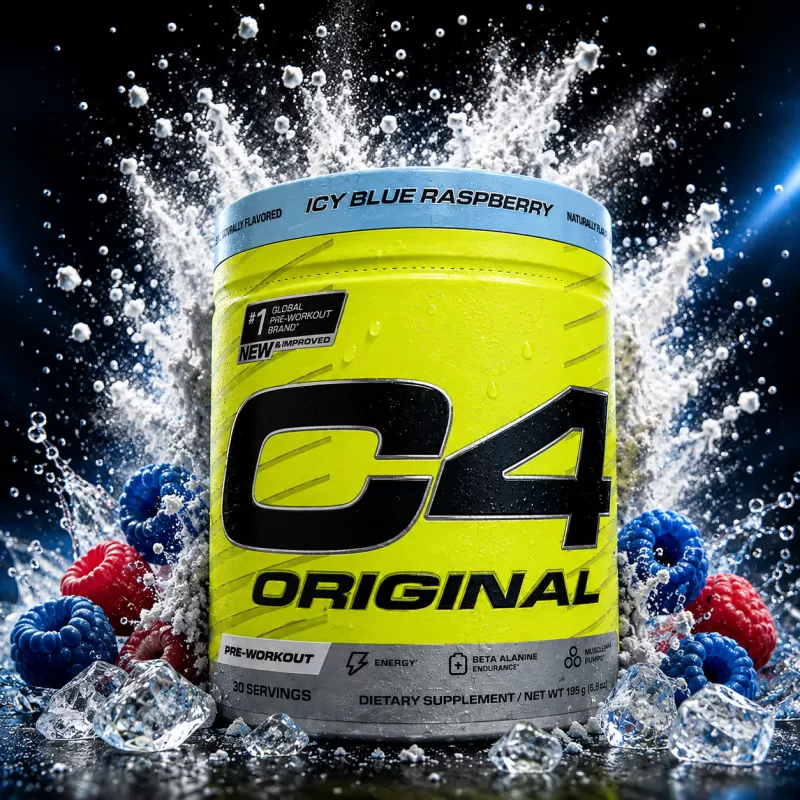 CELLUCOR C4 ORIGINAL BLUE RASPBERRY 30 SERVIDAS