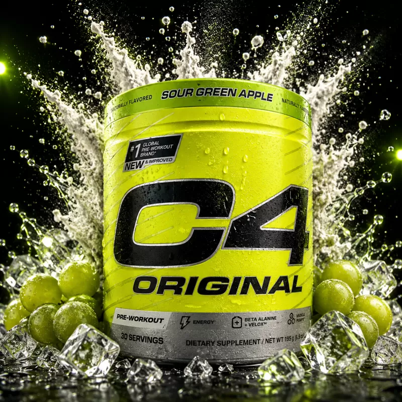CELLUCOR C4 ORIGINAL GREEN APPLE 30 SERVIDAS