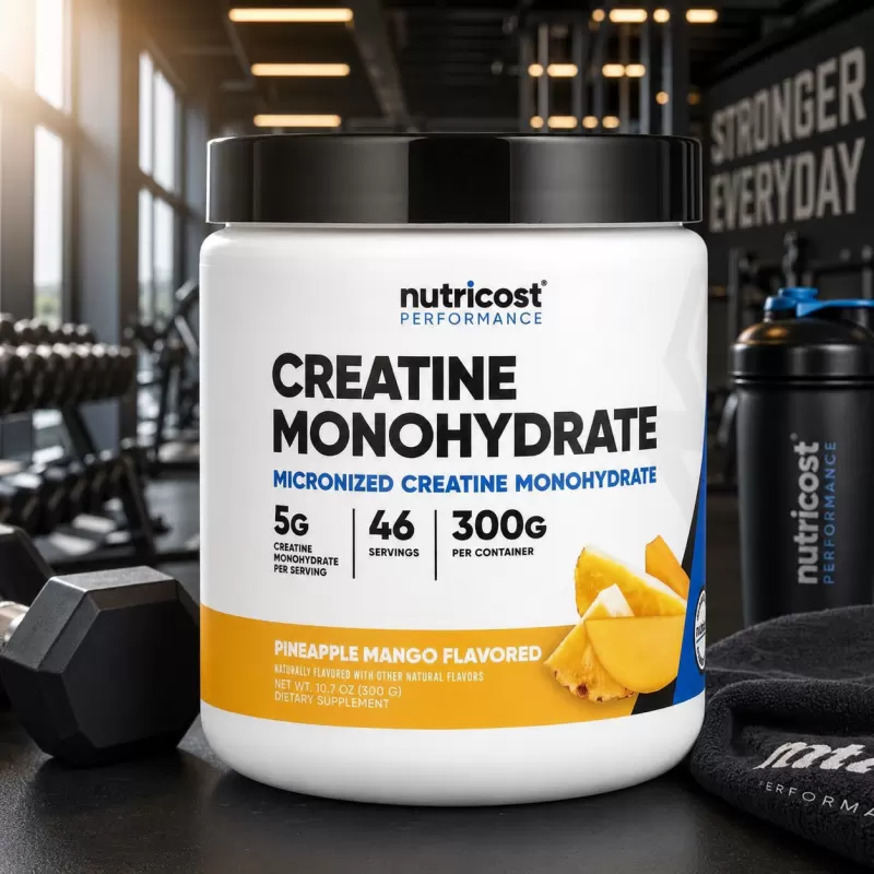 CREATINA MONOHIDRATADA PINEAPPLE MANGO 300G/46 SERVIDAS
