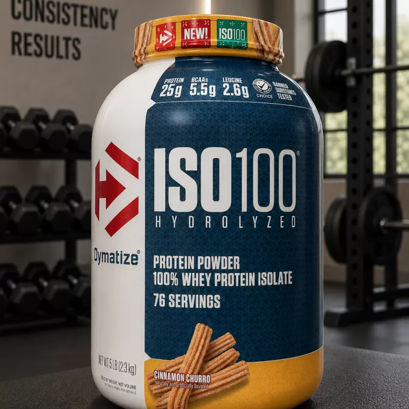 DYMATIZE ISO 100 HYDROLIZED CINNAMON 5LB / 71 SERVIDAS