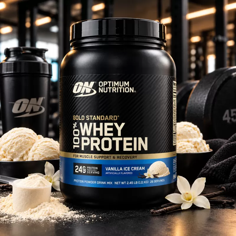 GOLD STANDARD 100 WHEY VAINILLA 1.5LB/ 22 SERVIDAS