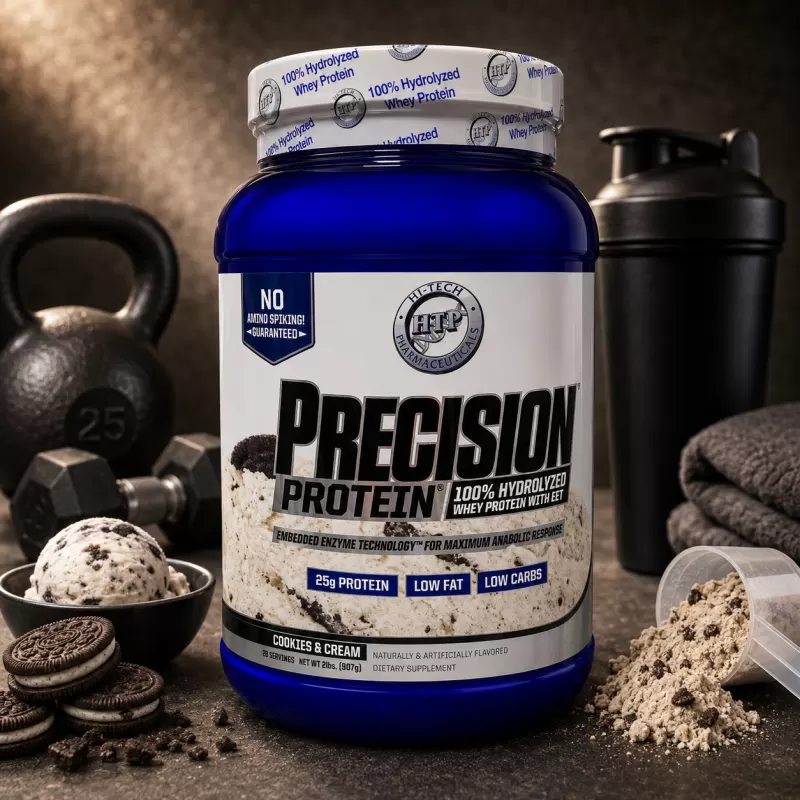 HTP PRECISION PROTEIN COOKIES AND CREAM 2 LB