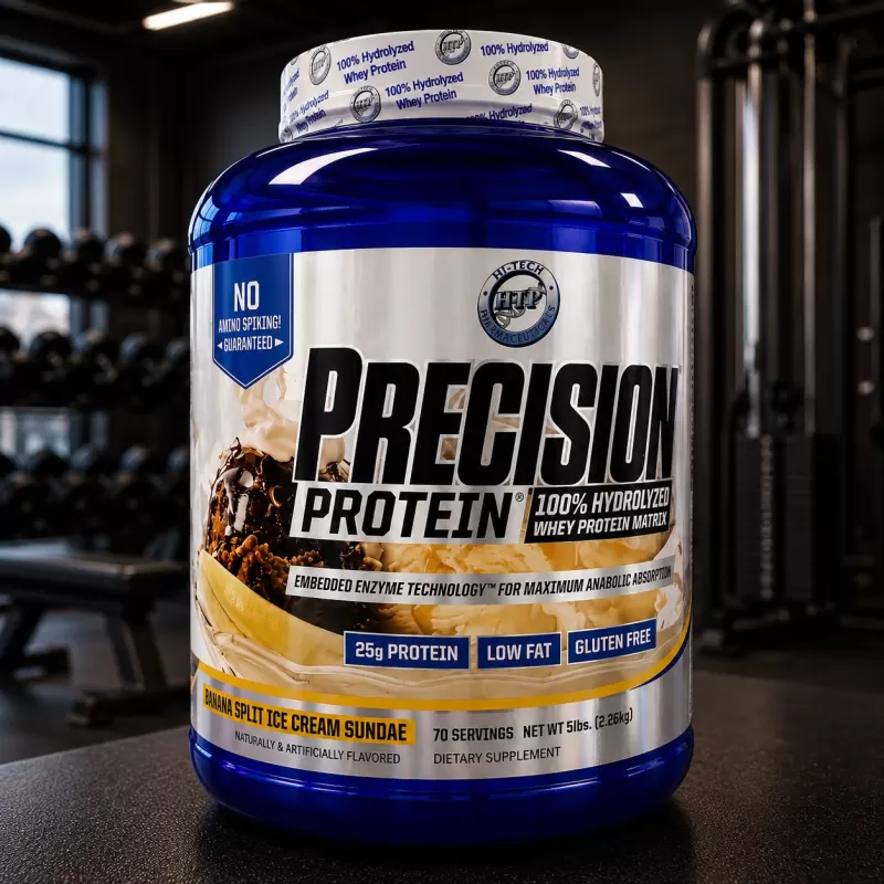 HTP WHEY PROTEIN PRECISION BANANA SPLIT 5LB / 70 SERVIDAS