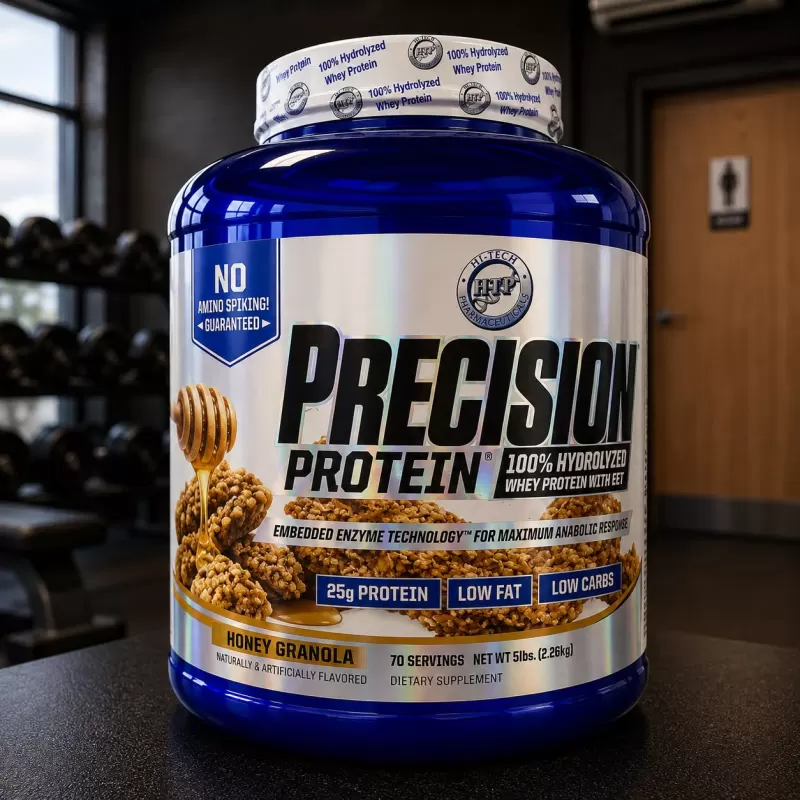 HTP WHEY PROTEIN PRECISION HONEY GRANOLA 5LB / 70 SERVIDAS
