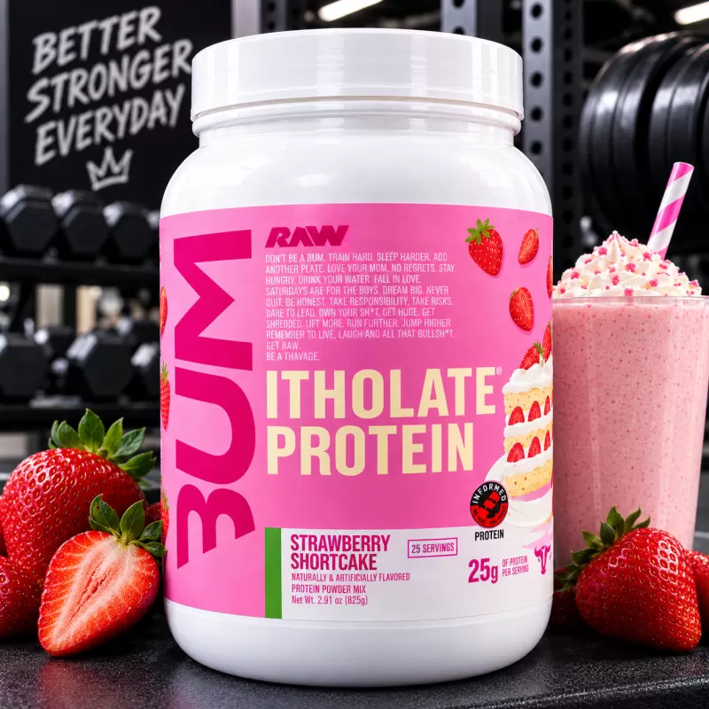 ISO PROTEIN STRAWBERRY BUMCAKE 1.93LB / 25 SERVIDAS