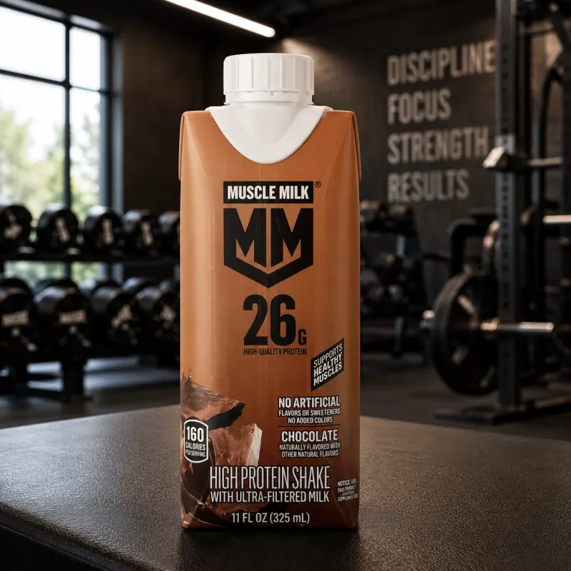 MUSCLE MILK PROTEIN 26G CHOCOLATE
