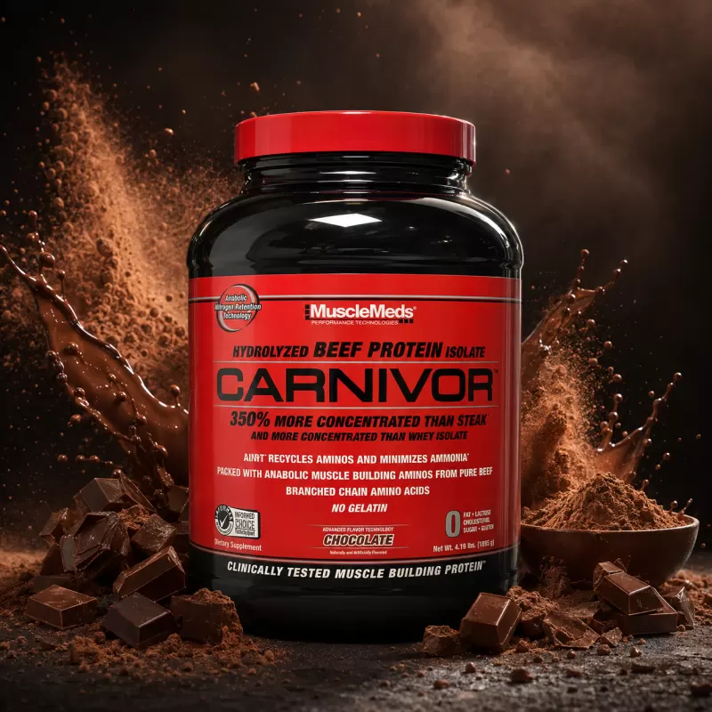 MUSCLEMEDS CARNIVOR ISOPROTEIN CHOCOLATE 4.19 LB