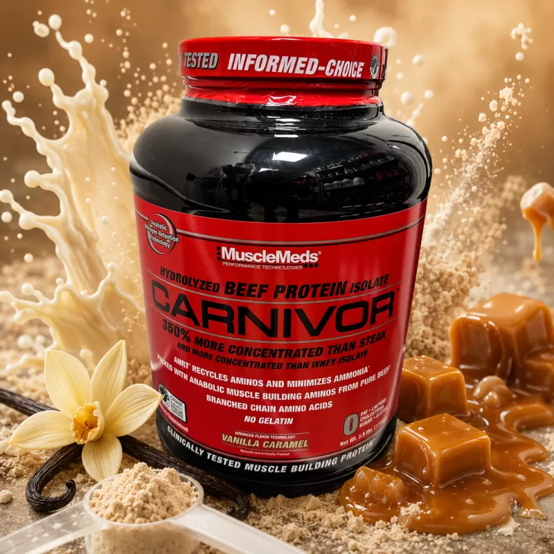 MUSCLEMEDS CARNIVOR MASS VAINILLA CARAMEL 5.78 LB