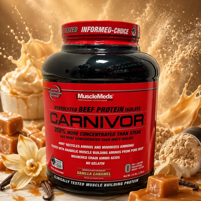 MUSCLEMEDS CARNIVOR VAINILLA CARAMEL 1.95 LB