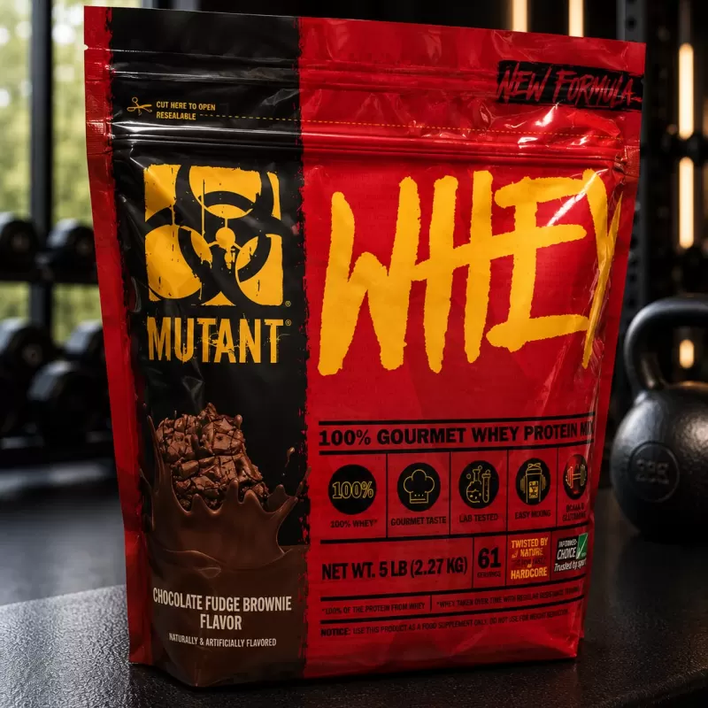MUTANT WHEY CHOCOLATE FUDGE BROWNIE 2.27 KG (5 LB)