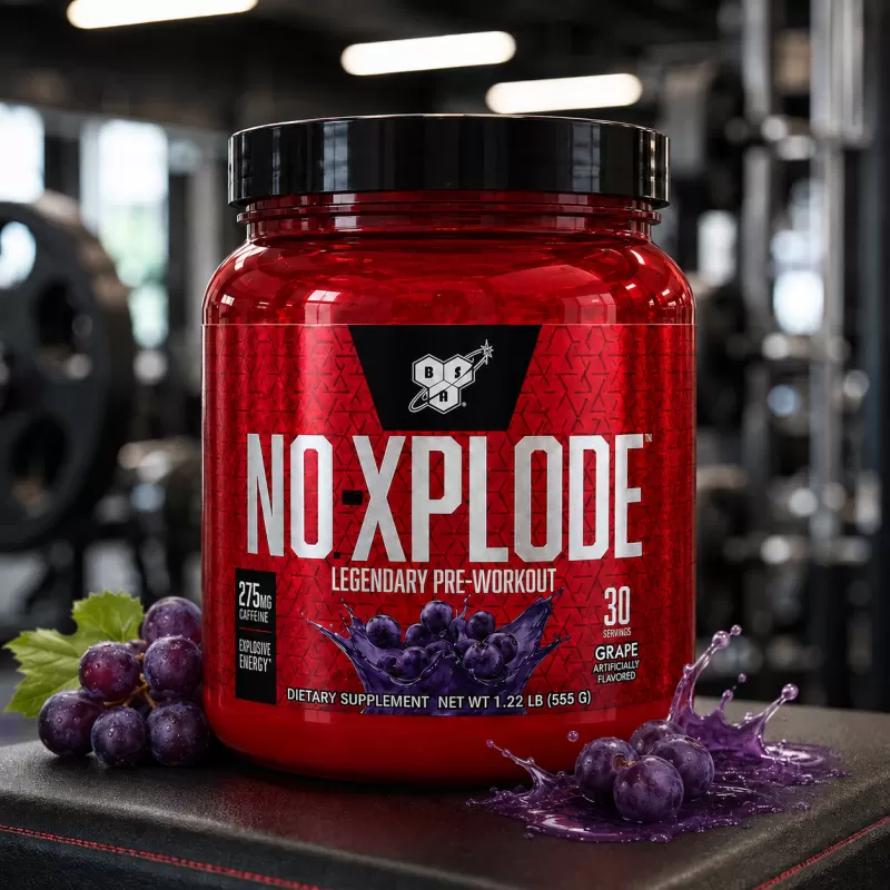 NO XPLODE UVA 275MG CAFEINA / 30 SERVIDAS
