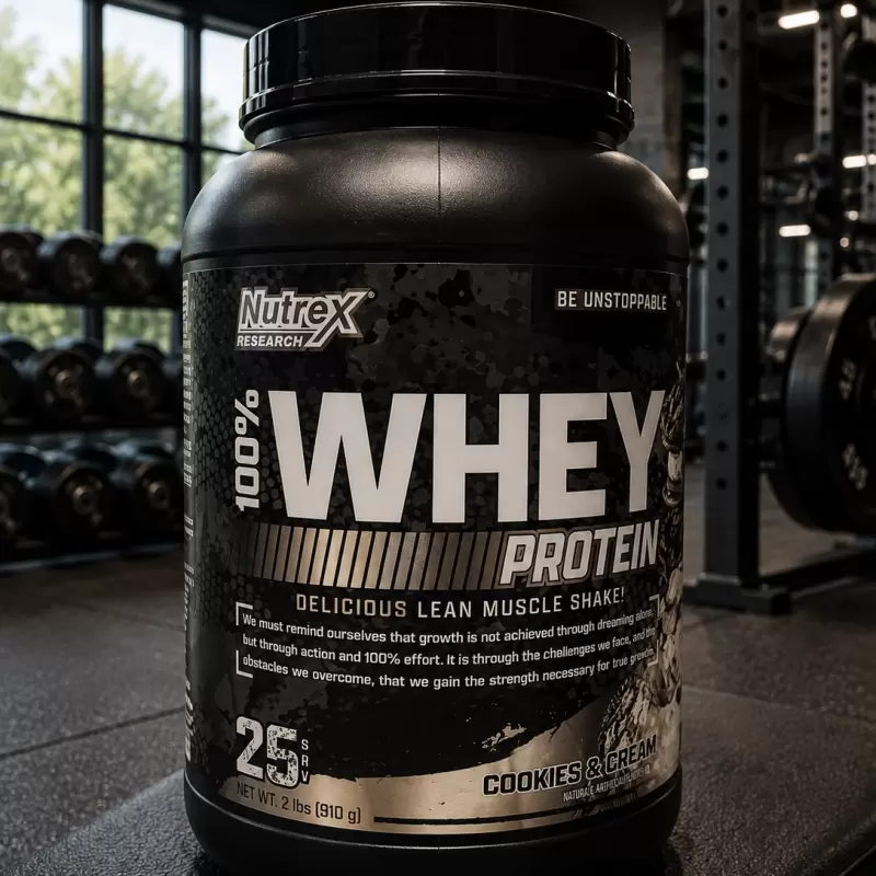 NUTREX 100% WHEY COOKIES AND CREAM 2 LB / 26 SERVIDAS