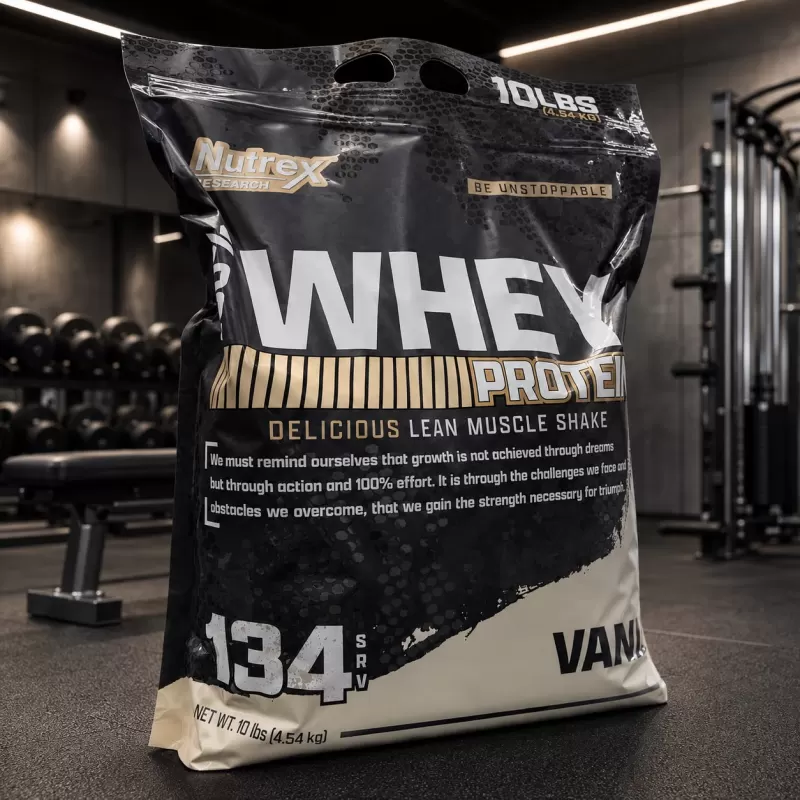 NUTREX 100% WHEY VANILLA 10 LB