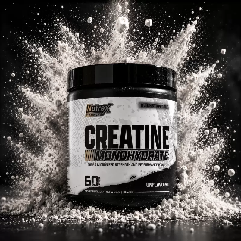 NUTREX CREATINA MONOHIDRATADA 300G 60 SERVIDAS