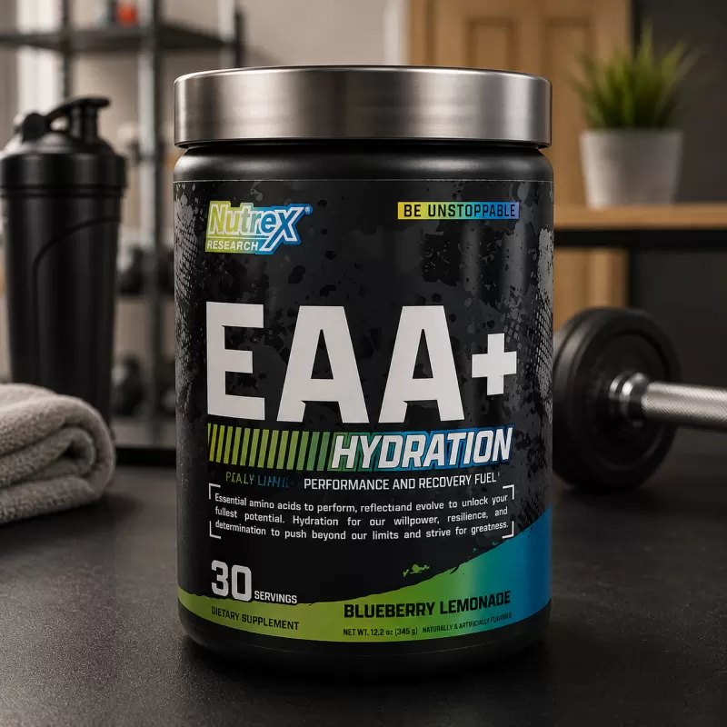 NUTREX EAA + HYDRATION BLUEBERRY LEMONADE 30 SERVIDAS