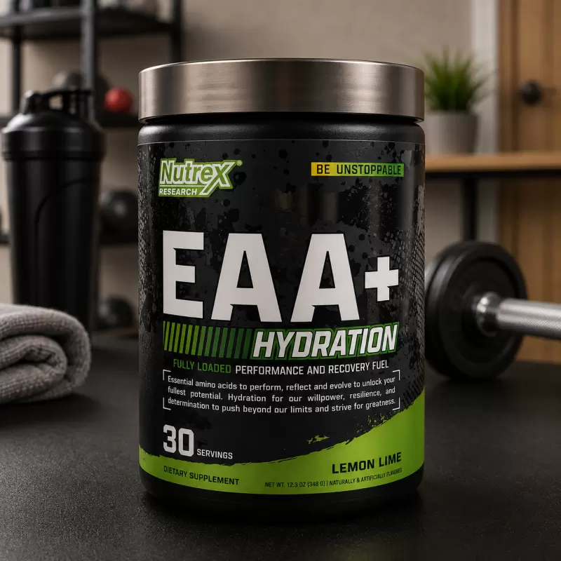 NUTREX EAA + HYDRATION LEMON LIME 30 SERVIDAS