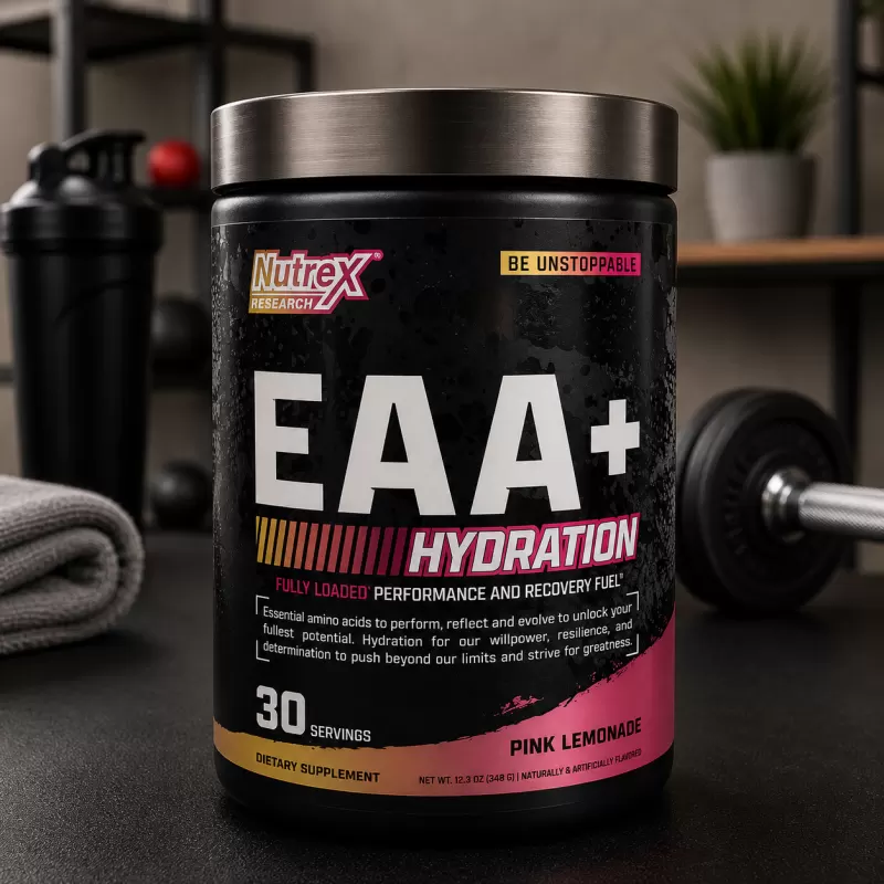 NUTREX EAA + HYDRATION PINK LEMONADE 30 SERVIDAS