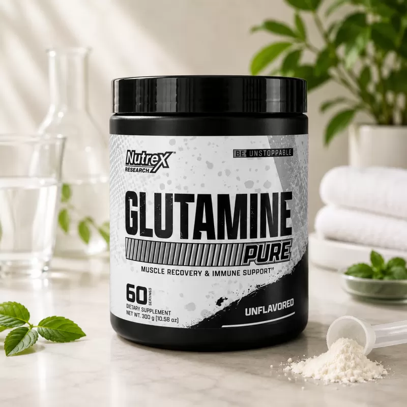 NUTREX GLUTAMINE PURE 300G 60 SERVIDAS