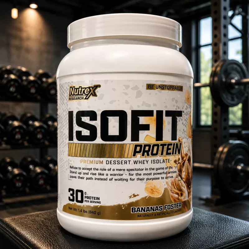 NUTREX ISOFIT BANANAS FOSTER 30 SERVIDAS