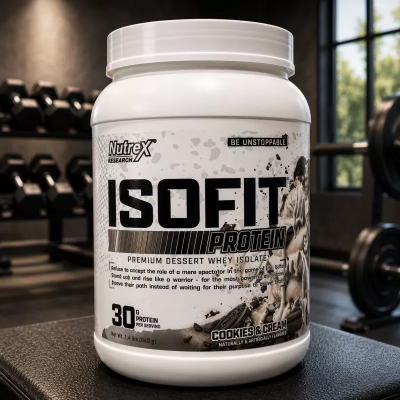 NUTREX ISOFIT COOKIES & CREAM 30 SERVIDAS