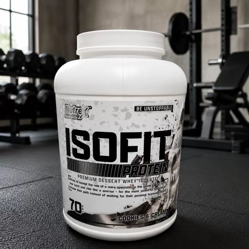 NUTREX ISOFIT COOKIES & CREAM 70 SERVIDAS
