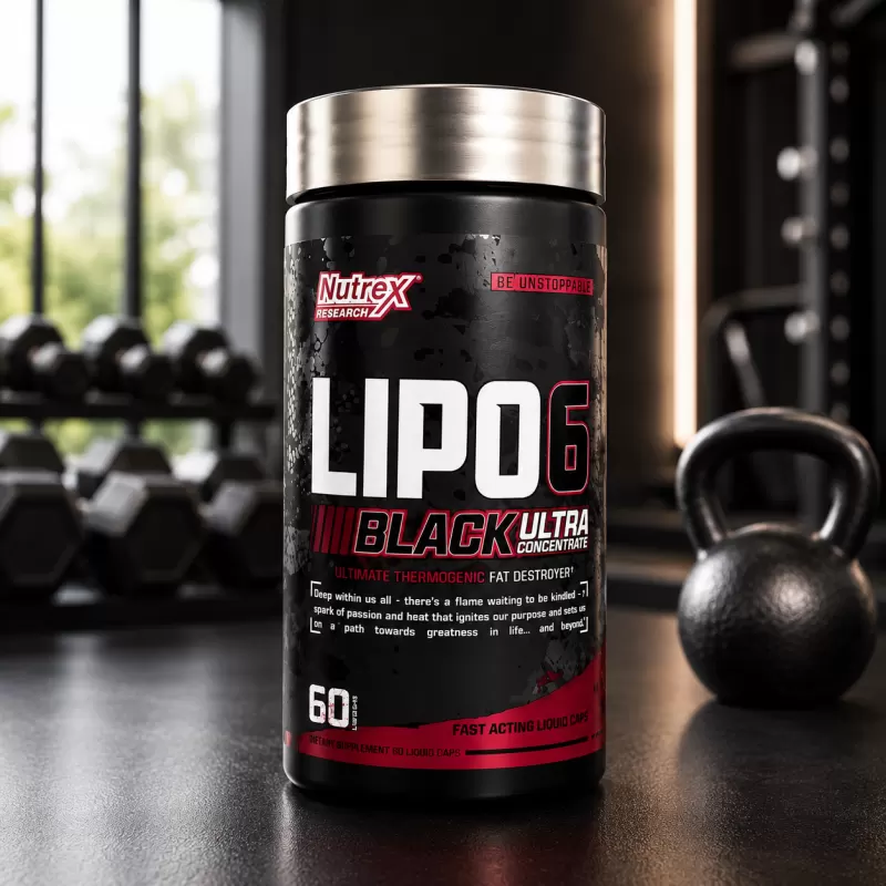 NUTREX LIPO-6 BLACK ULTRA CONCENTRATE – DOMESTIC 60 CAPSULES