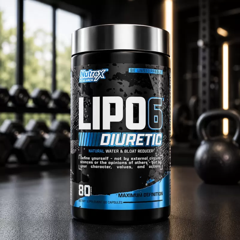 NUTREX LIPO-6 DIURETIC – DOMESTIC 80 CAPSULES