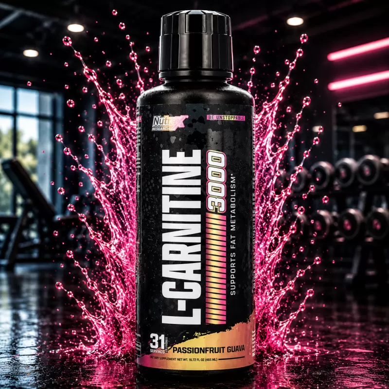 NUTREX LIQUID CARNITINE 3000 PASSIONFRUIT GUAVA 31 SERVIDAS