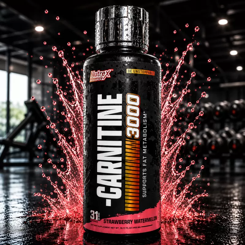 NUTREX LIQUID CARNITINE 3000 STRAWBERRY WATERMELON 31 SERVIDAS