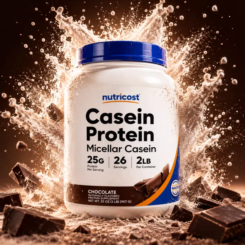 NUTRICOST CASEIN PROTEIN MICELLAR CHOCOLATE 26 SERVIDAS