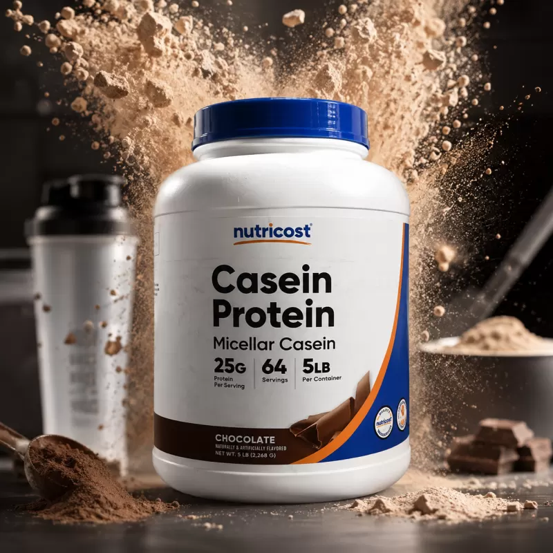 NUTRICOST CASEIN PROTEIN MICELLAR CHOCOLATE 64 SERVIDAS