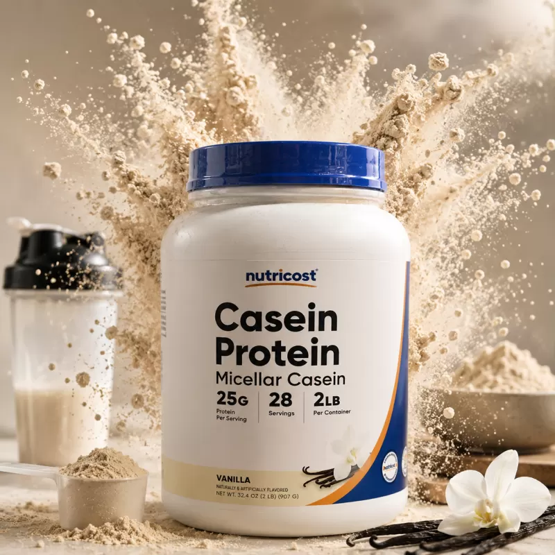 NUTRICOST CASEIN PROTEIN VAINILLA 28 SERVIDAS