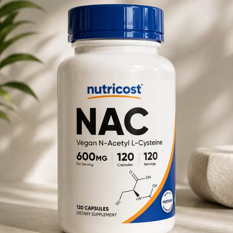 NUTRICOST NAC 120 TABLETS