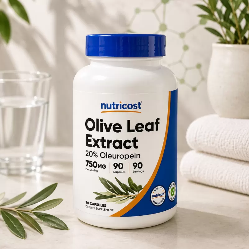 NUTRICOST OLIVE LEAF EXTRACT 90 TABLETS
