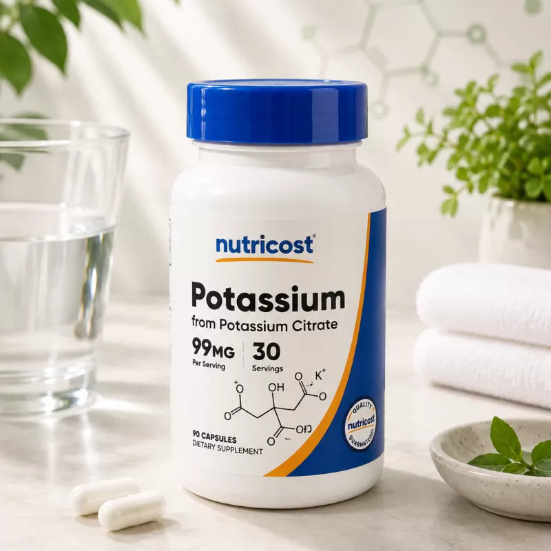 NUTRICOST POTASSIUM 30 TABLETS