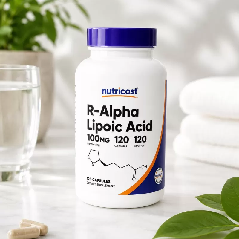 NUTRICOST R-ALPHA LIPOIC ACID 120 TABLETS