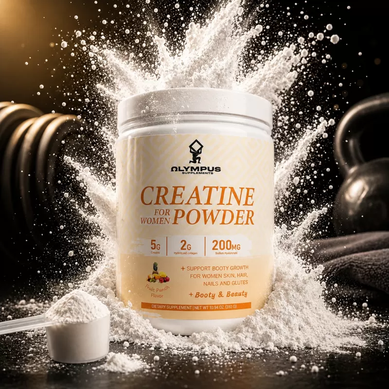 OLYMPUS SUPPLEMENTS CREATINA PARA MUJER FRUIT PUNCH 200MG / 30 SERVIDAS