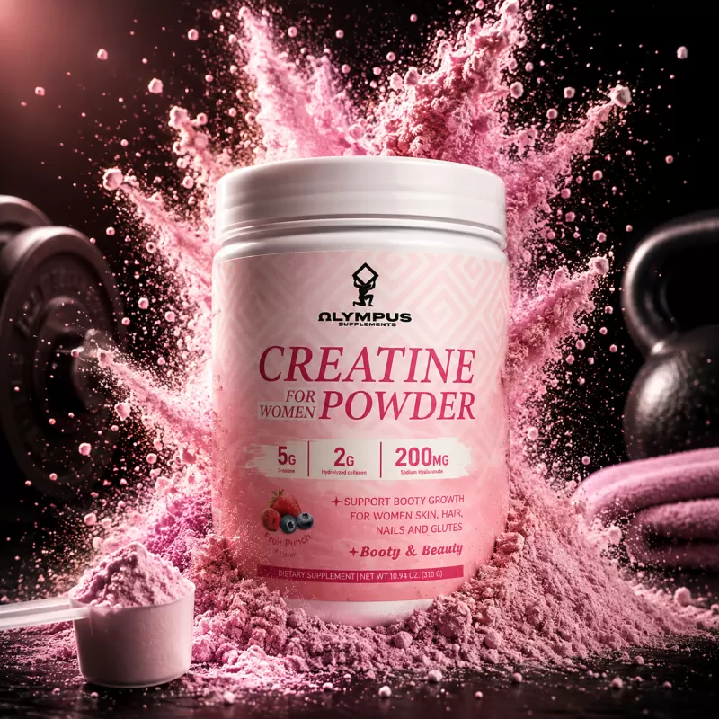 OLYMPUS SUPPLEMENTS CREATINA PARA MUJER MIXED BERRY 200MG / 30 SERVIDAS