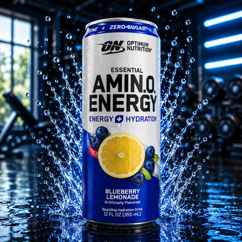 OPTIMUM NUTRITION AMINO ENERGY BLUEBERRY LEMONADE 355 ML