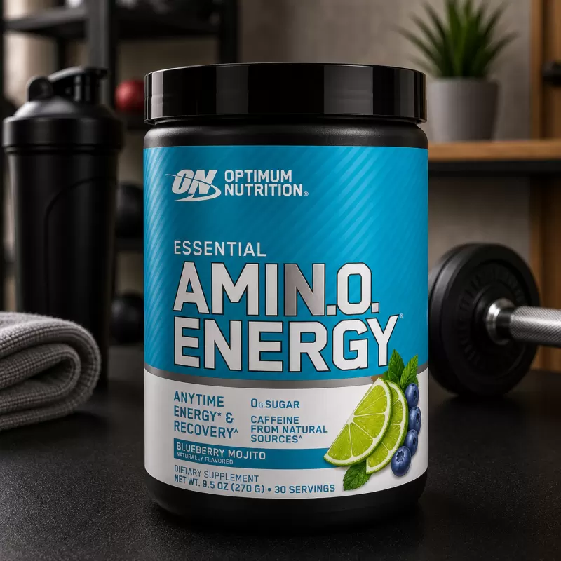OPTIMUM NUTRITION AMINO ENERGY BLUEBERRY MOJITO 30 SERVIDAS