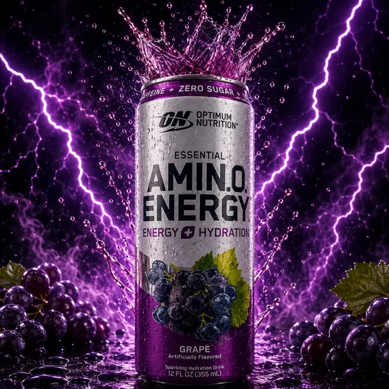 OPTIMUM NUTRITION AMINO ENERGY GRAPE 355 ML